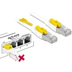 DeLOCK Patchkabel RJ45 Secure Cat.6a S/STP 8 DeLOCK Patchkabel RJ45 Secure Cat.6a S/STP -Asus || HP || Digitus Verkäufe DeLOCK Patchkabel RJ45 Secure Cat 6a S STP@@rglwd0 1