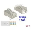 DeLOCK RJ-45 Crimp+Cut Stecker Cat.6 STP 1 DeLOCK RJ-45 Crimp+Cut Stecker Cat.6 STP -Asus || HP || Digitus Verkäufe DeLOCK RJ 45 Crimp Cut Stecker Cat 6 STP@@lrzz38