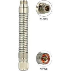 DeLOCK Schwanenhals-Antennenverlängerung N-Stecker > N-Buchse, Verlängerungskabel