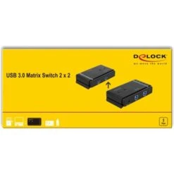 DeLOCK USB 3.0 Matrix Switch 2 X 2 -Asus || HP || Digitus Verkäufe DeLOCK USB 3 0 Matrix Switch 2 x 2@@lgso84 3