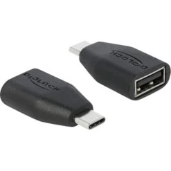 DeLOCK USB Adapter Datenblocker, USB-C Stecker > USB-A Buchse