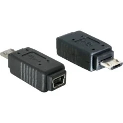 DeLOCK USB Adapter, Micro-USB Stecker > Mini-USB Buchse