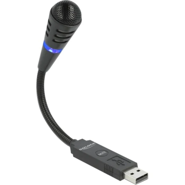 DeLOCK USB Schwanenhals Mikrofon 3 DeLOCK USB Schwanenhals Mikrofon