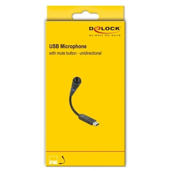 DeLOCK USB Schwanenhals Mikrofon 5 DeLOCK USB Schwanenhals Mikrofon – Bild 3