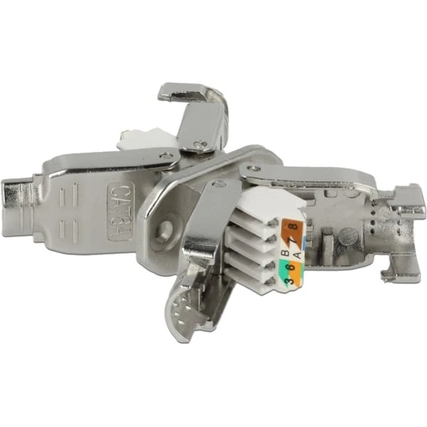 DeLOCK Verbinder Für Netzwerkkabel Cat.6a STP Werkzeugfrei, Kupplung 7 DeLOCK Verbinder Für Netzwerkkabel Cat.6a STP Werkzeugfrei, Kupplung – Bild 5