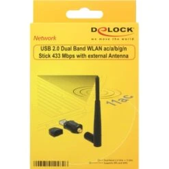 DeLOCK WLAN USB2.0 Stick, WLAN-Adapter -Asus || HP || Digitus Verkäufe DeLOCK WLAN USB2 0 Stick WLAN Adapter@@lwzv34 1