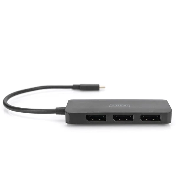 Digitus 3-Port MST Video Hub, USB-C > 3x DisplayPort, Adapter – Bild 2