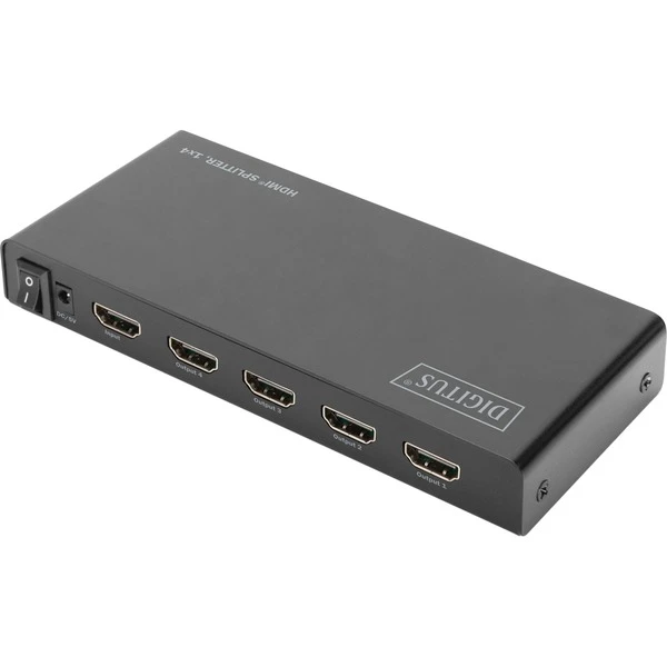 Digitus HDMI Splitter, 1x4, 4K / 60 Hz Mit Downscaler 6 Digitus HDMI Splitter, 1x4, 4K / 60 Hz Mit Downscaler – Bild 4