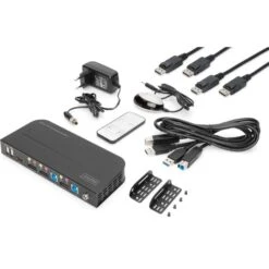 Digitus KVM-Switch 2-Port 4K60Hz -Asus || HP || Digitus Verkäufe Digitus KVM Switch 2 Port 4K60Hz@@1809846 5