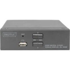 Digitus KVM Switch 2 Port, KVM-Switch -Asus || HP || Digitus Verkäufe Digitus KVM Switch 2 Port KVM Switch@@1812340 2