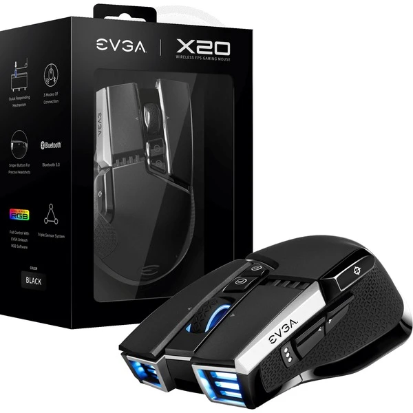 EVGA X20 Gaming Mouse Wireless, Gaming-Maus 10 EVGA X20 Gaming Mouse Wireless, Gaming-Maus – Bild 8