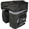 FISCHER Fahrrad Tasche Gepäckträger 3fach, Fahrradkorb/-tasche