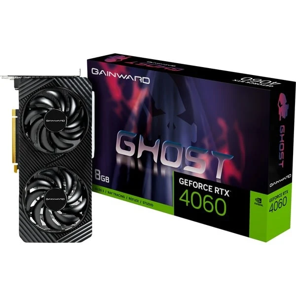 Gainward GeForce RTX 4060 Ghost , Grafikkarte 3 Gainward GeForce RTX 4060 Ghost , Grafikkarte
