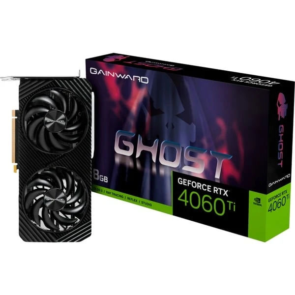 Gainward GeForce RTX 4060 Ti Ghost 8GB, Grafikkarte 3 Gainward GeForce RTX 4060 Ti Ghost 8GB, Grafikkarte