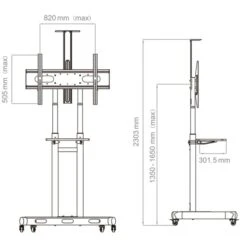 HAGOR Twin HD Stand, Standsystem -Asus || HP || Digitus Verkäufe HAGOR Twin HD Stand Standsystem@@1821003 7