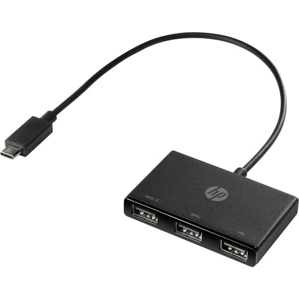 HP USB-C Zu USB-A Hub, USB-Hub 3 HP USB-C Zu USB-A Hub, USB-Hub