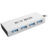 ICY BOX IB-AC6104, USB-Hub -Asus || HP || Digitus Verkäufe ICY BOX IB AC6104 USB Hub@@mr vrb