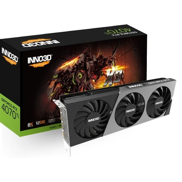 INNO3D GeForce RTX 4070 Ti X3, Grafikkarte 5 INNO3D GeForce RTX 4070 Ti X3, Grafikkarte – Bild 3