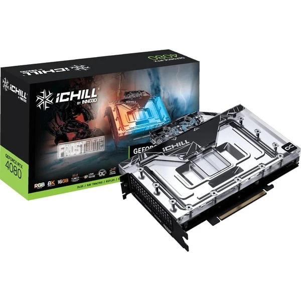 INNO3D GeForce RTX 4080 ICHILL FROSTBITE, Grafikkarte 3 INNO3D GeForce RTX 4080 ICHILL FROSTBITE, Grafikkarte