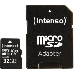 Intenso 32 GB MicroSDHC, Speicherkarte