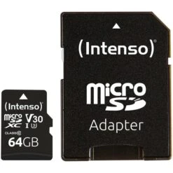 Intenso 64 GB MicroSDXC, Speicherkarte