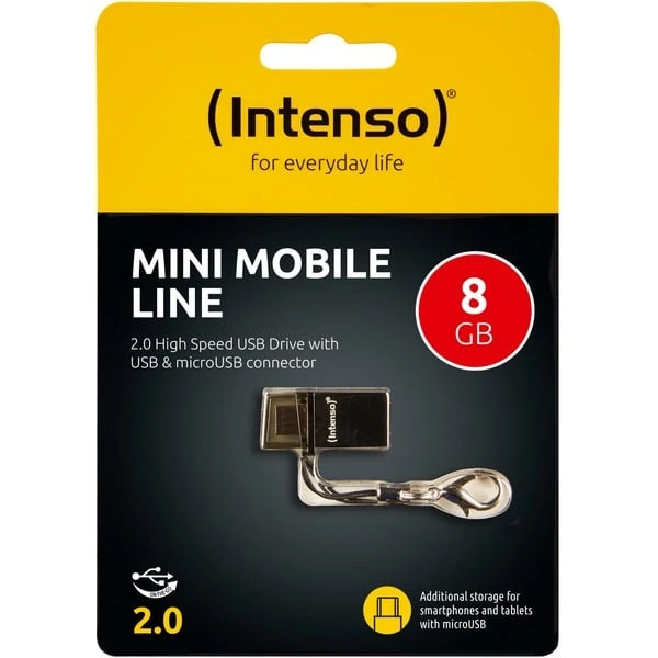 Intenso 8GB Mini MOBILE LINE, USB-Stick 11 Intenso 8GB Mini MOBILE LINE, USB-Stick – Bild 9