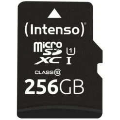 Intenso Premium 256 GB MicroSDXC, Speicherkarte -Asus || HP || Digitus Verkäufe Intenso Premium 256 GB microSDXC Speicherkarte@@1563623 2