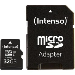 Intenso Premium 32 GB MicroSDHC, Speicherkarte