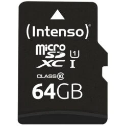 Intenso Premium 64 GB MicroSDXC, Speicherkarte -Asus || HP || Digitus Verkäufe Intenso Premium 64 GB microSDXC Speicherkarte@@1151229 2
