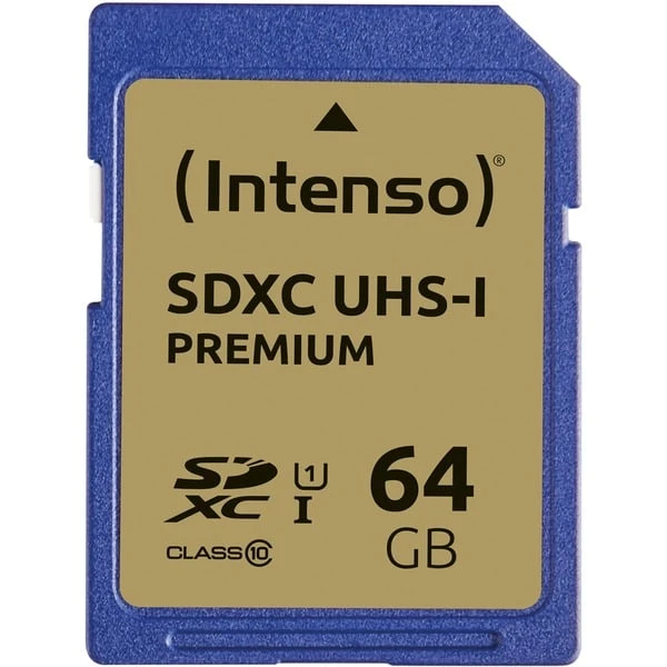 Intenso SDHC UHS-I 64 GB, Speicherkarte 3 Intenso SDHC UHS-I 64 GB, Speicherkarte