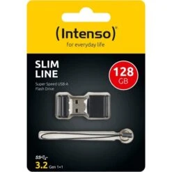 Intenso SLIM LINE 128 GB, USB-Stick -Asus || HP || Digitus Verkäufe Intenso SLIM LINE 128 GB USB Stick@@1563637 2