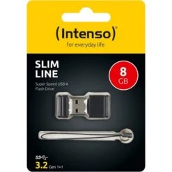 Intenso Slim Line 8 GB, USB-Stick 7 Intenso Slim Line 8 GB, USB-Stick -Asus || HP || Digitus Verkäufe Intenso Slim Line 8 GB USB Stick@@1159883 2