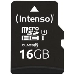Intenso UHS-I Performance 16 GB MicroSDXC, Speicherkarte -Asus || HP || Digitus Verkäufe Intenso UHS I Performance 16 GB microSDXC Speicherkarte@@1818241 2