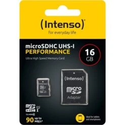 Intenso UHS-I Performance 16 GB MicroSDXC, Speicherkarte -Asus || HP || Digitus Verkäufe Intenso UHS I Performance 16 GB microSDXC Speicherkarte@@1818241 3