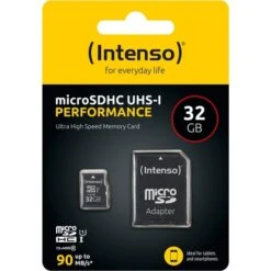 Intenso UHS-I Performance 32 GB MicroSDXC, Speicherkarte 9 Intenso UHS-I Performance 32 GB MicroSDXC, Speicherkarte -Asus || HP || Digitus Verkäufe Intenso UHS I Performance 32 GB microSDXC Speicherkarte@@1818246 3