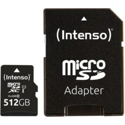 Intenso UHS-I Performance 512 GB MicroSDXC, Speicherkarte
