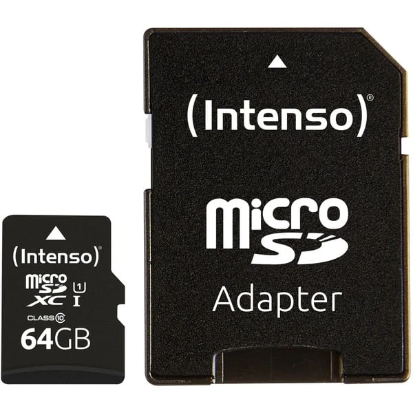 Intenso UHS-I Performance 64 GB MicroSDXC, Speicherkarte 3 Intenso UHS-I Performance 64 GB MicroSDXC, Speicherkarte