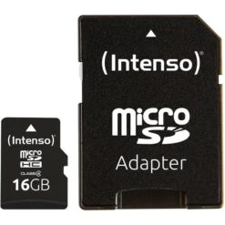 Intenso MicroSDHC 16 GB, Speicherkarte