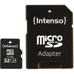 Intenso MicroSDHC 32 GB, Speicherkarte