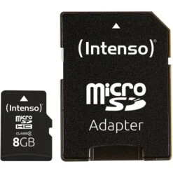 Intenso MicroSDHC 8 GB, Speicherkarte