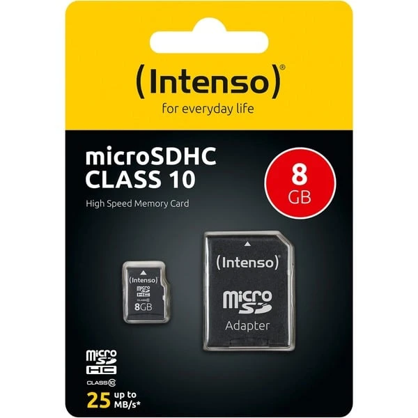 Intenso MicroSDHC 8 GB, Speicherkarte 6 Intenso MicroSDHC 8 GB, Speicherkarte – Bild 4