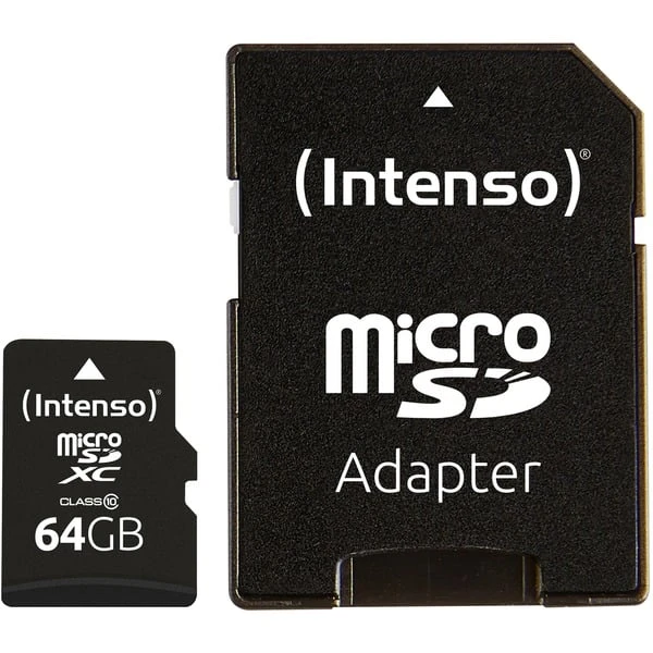 Intenso MicroSDXC 64 GB, Speicherkarte 3 Intenso MicroSDXC 64 GB, Speicherkarte