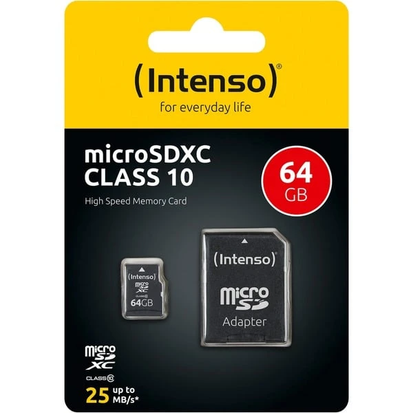 Intenso MicroSDXC 64 GB, Speicherkarte 6 Intenso MicroSDXC 64 GB, Speicherkarte – Bild 4