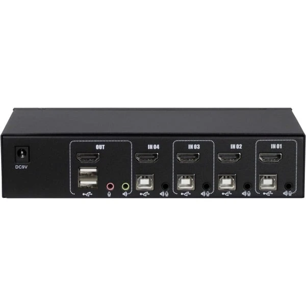 Inter-Tech KVM Switch AS-41HA HDMI, KVM-Switch 4 Inter-Tech KVM Switch AS-41HA HDMI, KVM-Switch – Bild 2