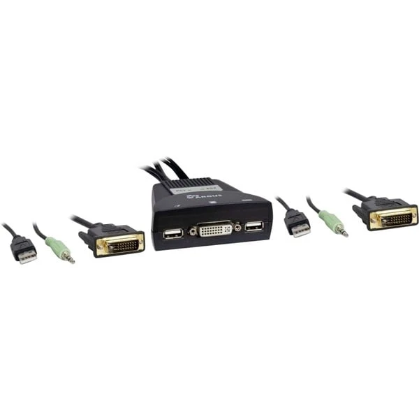 Inter-Tech KVM-Switch LS-21DA DVI 3 Inter-Tech KVM-Switch LS-21DA DVI