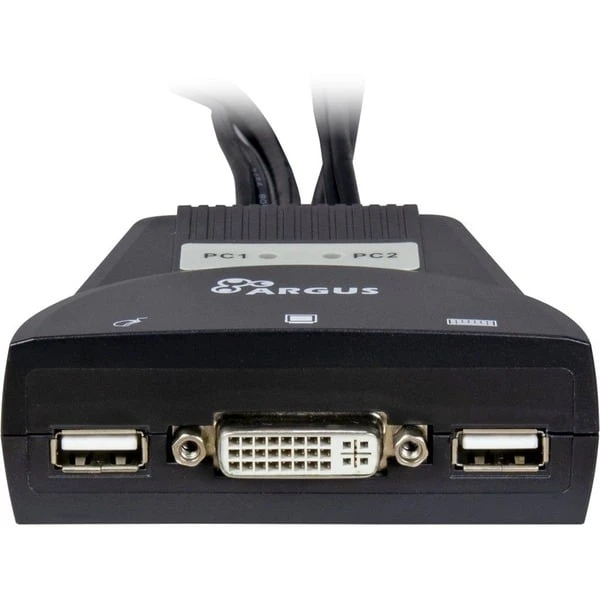 Inter-Tech KVM-Switch LS-21DA DVI 4 Inter-Tech KVM-Switch LS-21DA DVI – Bild 2