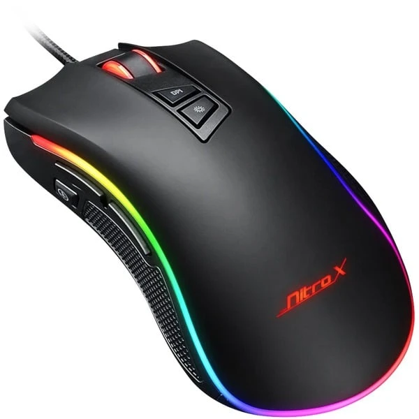 Inter-Tech Nitrox GT-300+ RGB, Gaming-Maus 4 Inter-Tech Nitrox GT-300+ RGB, Gaming-Maus – Bild 2