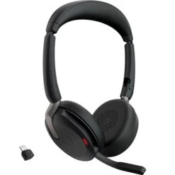 Jabra Evolve2 65 Flex Duo WLC, Mit Ladepad, Headset