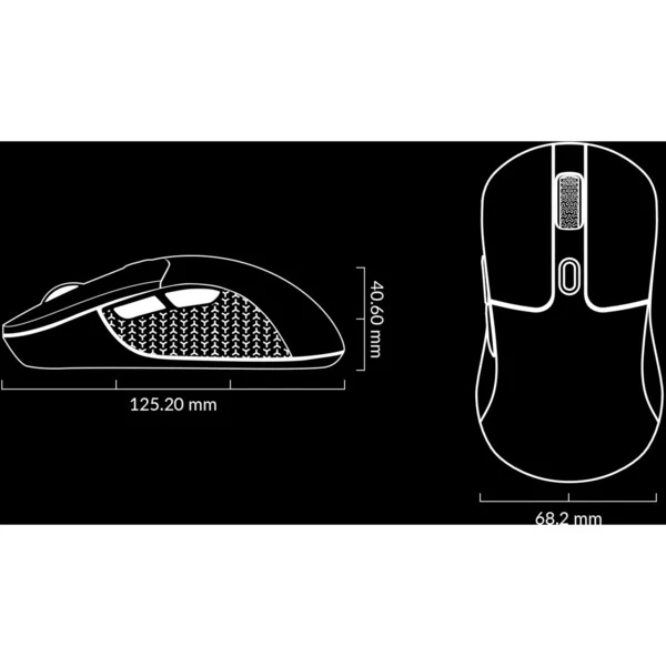 Keychron M3 Wireless 4K-Version, Gaming-Maus 5 Keychron M3 Wireless 4K-Version, Gaming-Maus – Bild 3
