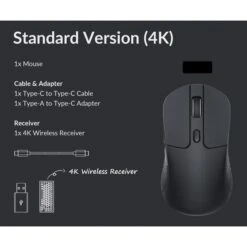 Keychron M3 Wireless 4K-Version, Gaming-Maus 19 Keychron M3 Wireless 4K-Version, Gaming-Maus -Asus || HP || Digitus Verkäufe Keychron M3 Wireless 4K Version Gaming Maus@@100018084 6